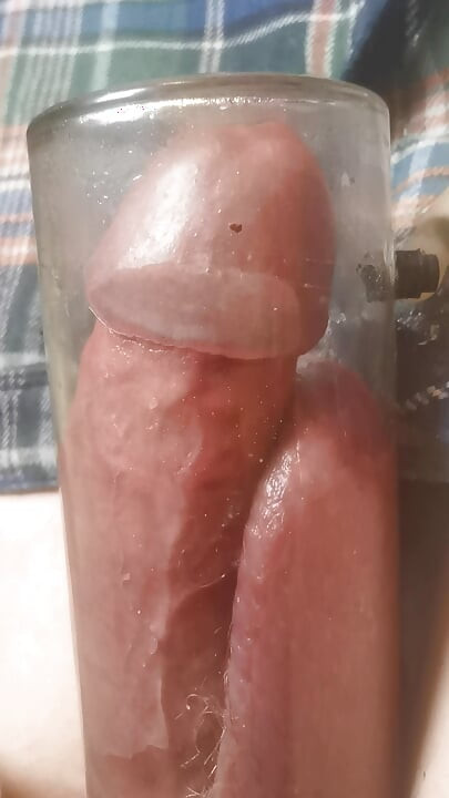 Pumping cock and balls