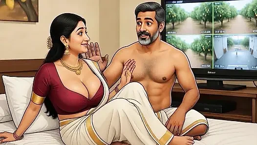 Mango Harvest владелец получает свежий манго на своей ферме