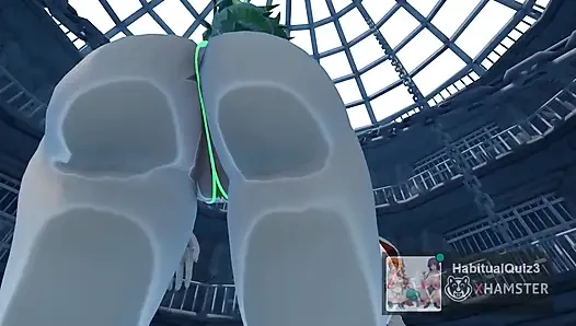 mmd r18 PinkCat Ass Show public sex cheating princess fuck hard huge dil...