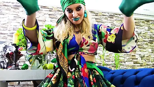 Поцелуй зеленые губы яда Ivy