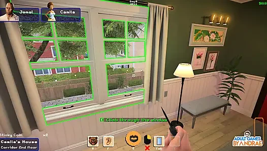 Ep4: Camila's Garden Workout - My Sexy Neighbour 2 (gameplay)