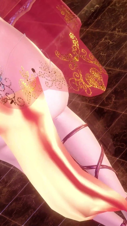 MMD Arash - Temptation Seraphine Sexy Hot Dance League Of Legends Uncensored Hentai 4K | Clip 1