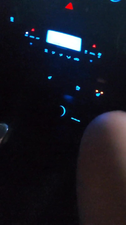 Hot milf in stockings seduces a taxi driver in the car | Clip 2
