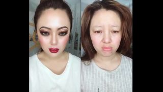 Trucco di rimozione asiatico