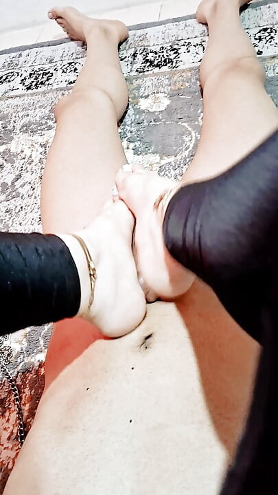 Hardcore BDSM Foot Worship Intense Humiliation Footjob & Cum on Feet
