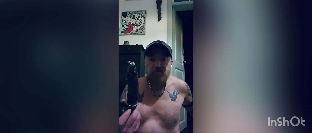 Dildo gemuk di pantatku