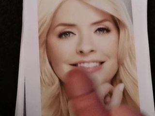 Holly Willoughby cum tribute 81