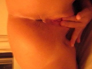 Blonde ass and pussy fingering