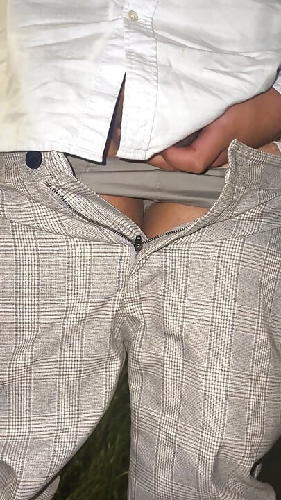 Fat Sissy Pig Locks Her Clitty on the Side of the Road - Risky Public Chastity Dare