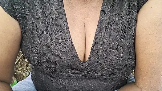 Outdoor Village Wife in Day Hottest Video