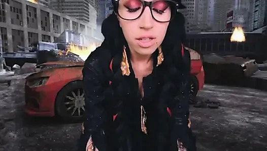 Vrcosplayx ini adalah waktunya untuk berbuat nakal sama alex coal sebagai bayonetta bagian 1