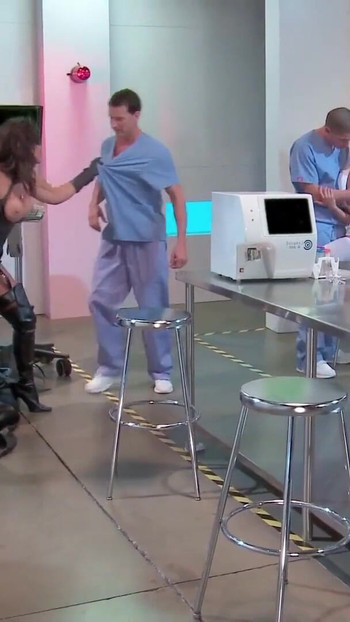 Memorable moment from "Cosplay Parody Group Sex with 3 Hot Teens and Guys"