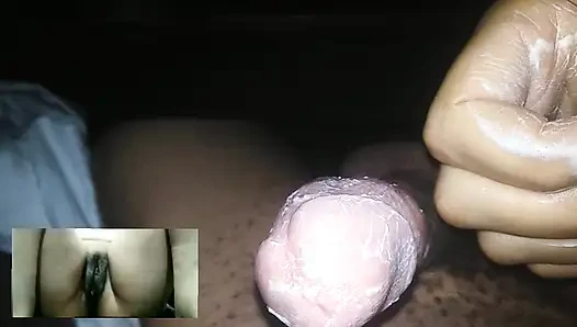 Masturbateing