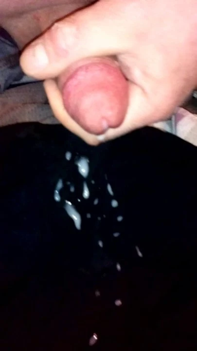 Cum on panties