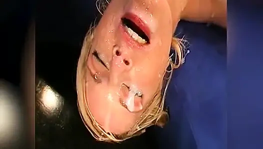 GGG John Thompson - худенькая крошка-блондинка глотает сперму