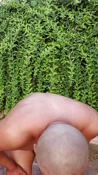 Fat Sexy Nude Boy Outdoor Showing Big Spicy Ass and Ass Hole in Public