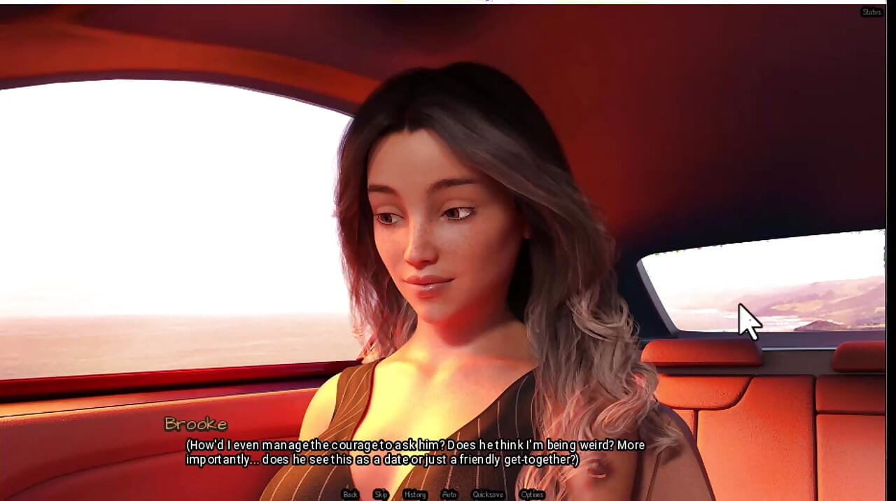 Radiant 6, waiter shows me her boobs