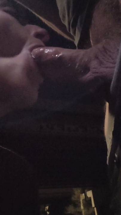 Drinking Piss and Sucking Cock Outside | Clip 2