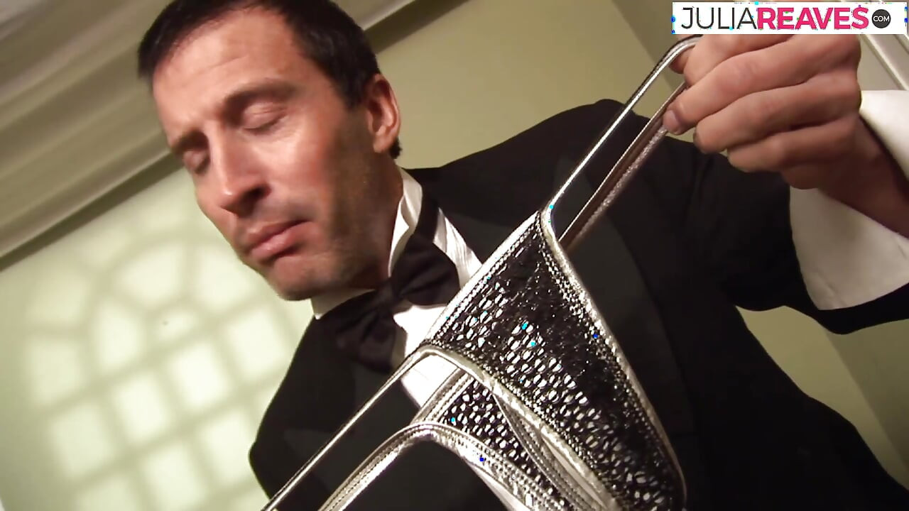 Big tits ebony rides a huge cock to an ass cumshot