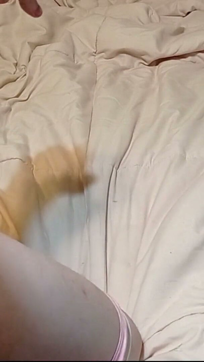pink panties and vibe buttplug twink masturbates and shows ass off | Clip 1