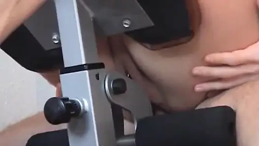 Milf fucking in the gym