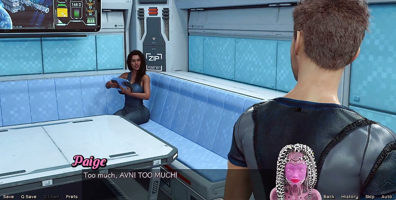Stranded in Space - Indian MILF with Big Tits Tells Secrets