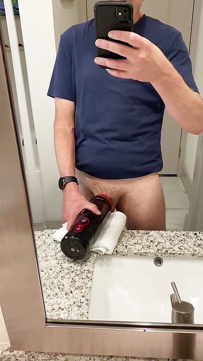 Red Spinning Toy Makes me Cum Twice!