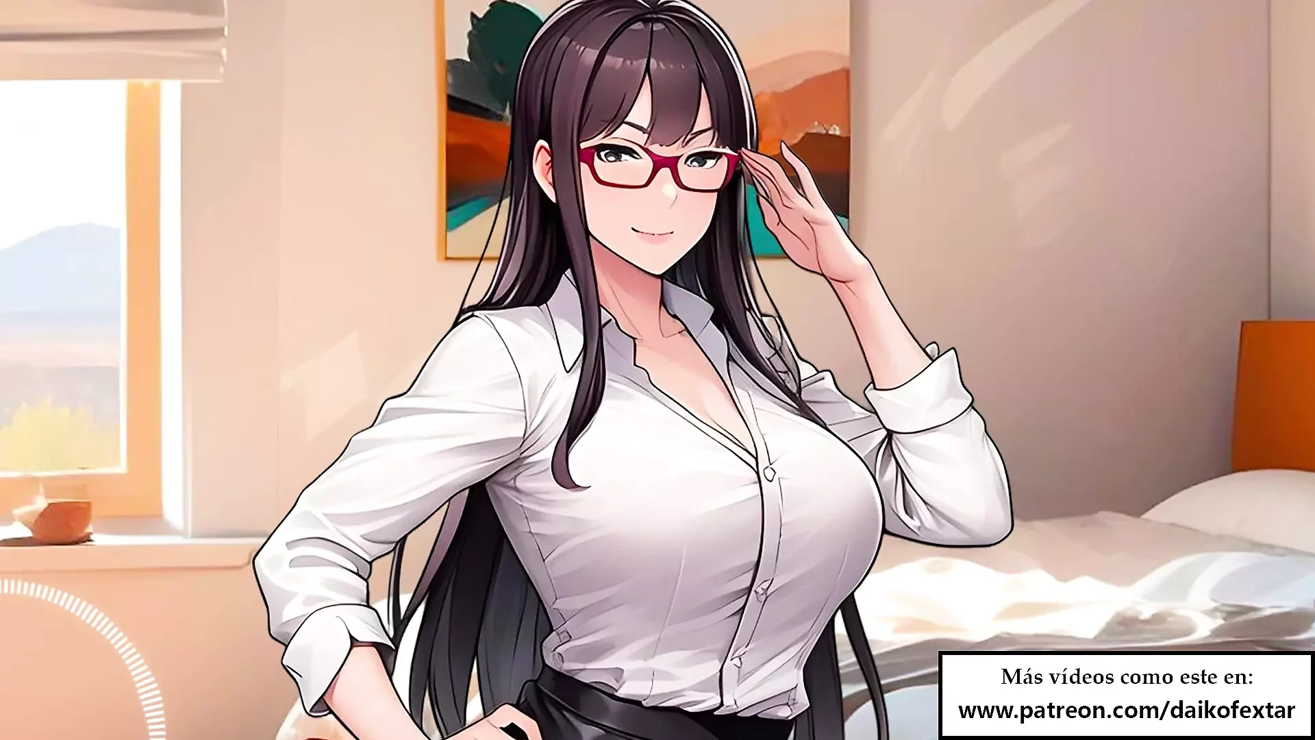 Španski analni hentai JOI - Tvoj privatni učitelj te kažnjava zbog neuspeha. Španski glas.