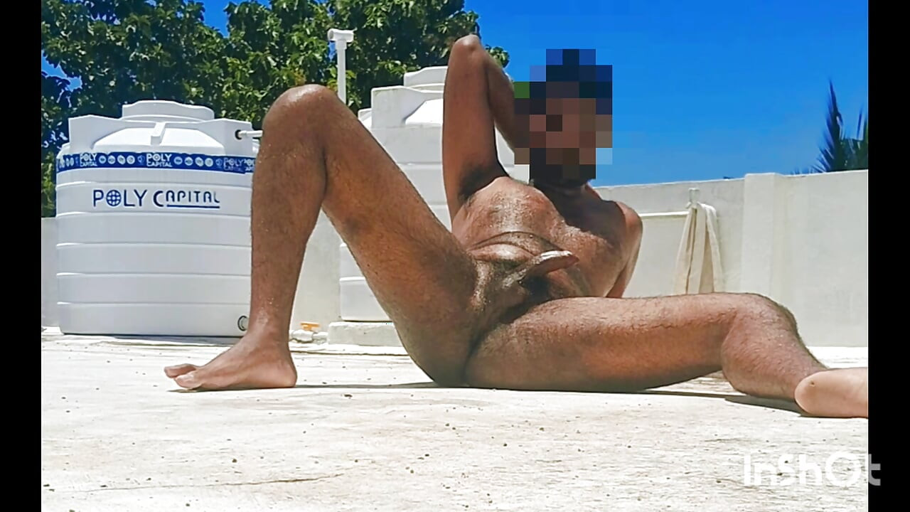 Sexy Indian Male Pornstar Mayank Oily Masturbation
