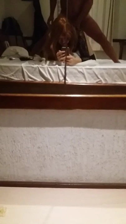 Mature man Surfing on Camila