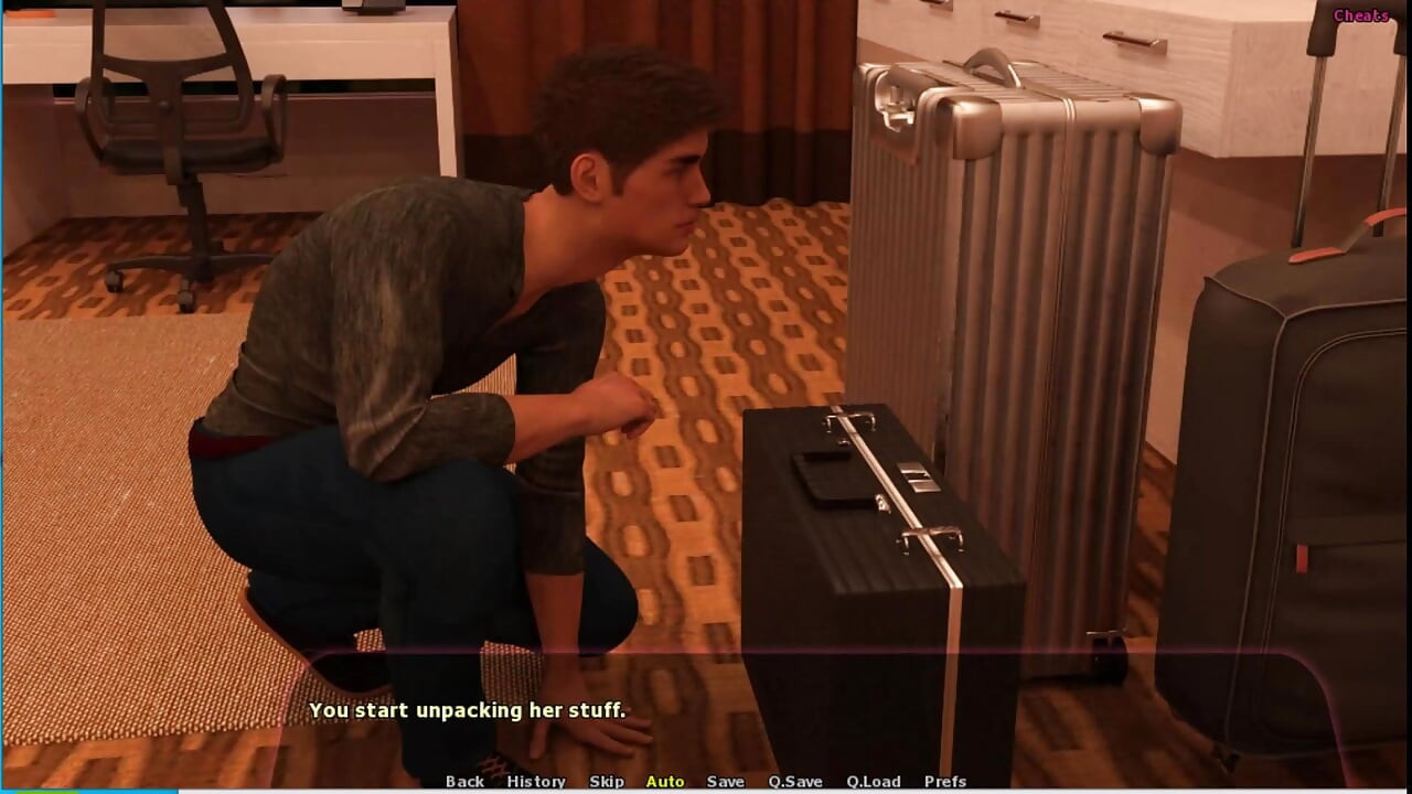 Haley Story #12 - Haley gave Johannes a blowjob. Hayley, Mr Andrew and Johannes went out and Johannes fucked Hayley hard