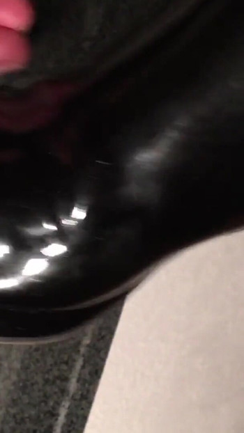 Unforgettable moment from "Cum on Shoes Compilation 4"