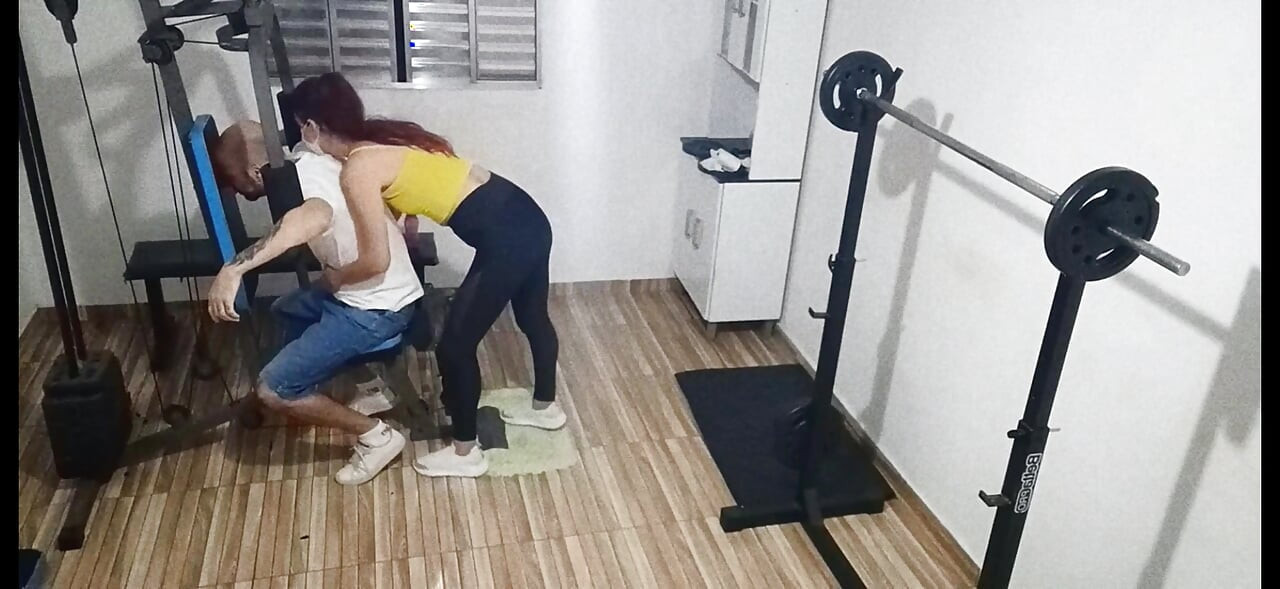 Wife Cheating on Her Husband at the Gym Behind His Back!