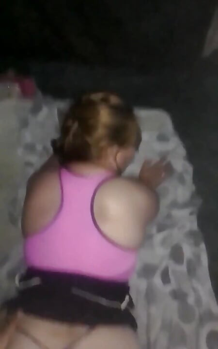 POV Blonde Sucks Me off and We Fuck Doggy Style