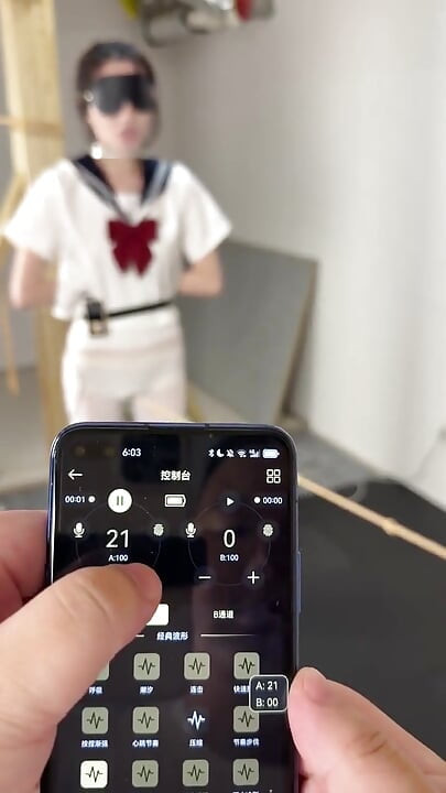 Balletzolen met getimede elektrische schokstemming