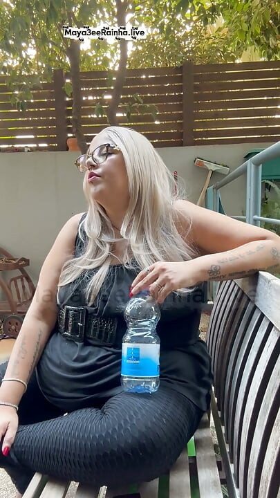 Bună dimineața zeița de fum pauză de colanți sexy în coapse groase Tunet &Michael Kors Patent Pompe