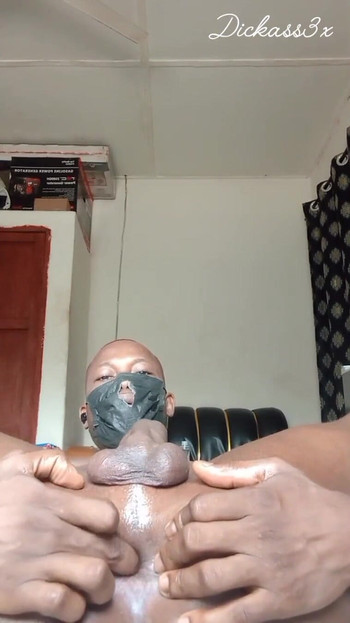 Key moment from "Big BBC masturbating under alone"