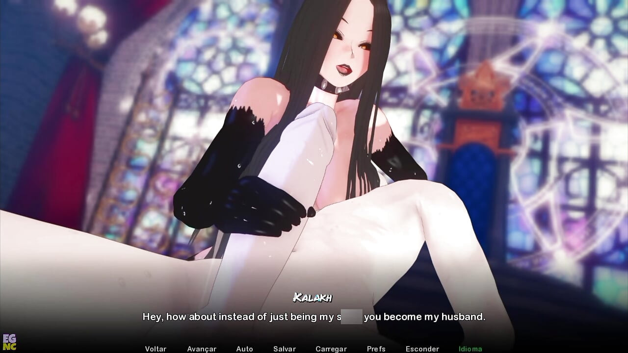 Twisted World Remake #7: a Princesa Demon Me Dá Uma Punheta Intensa - Por Eroticgamesnc