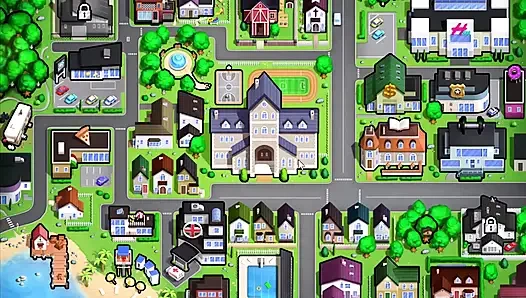 Summertime saga - Jenny hat ihr baby. Johannes fickte Odette auf dem fahrrad. Johannes fickte Roxxy