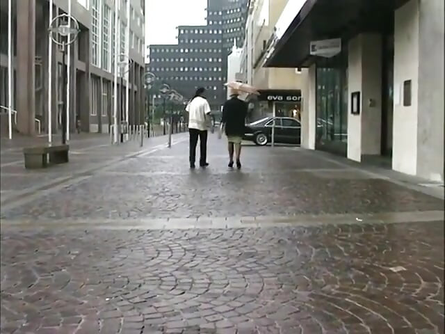 Blonde MILF Housewife Is up for Street Flirt