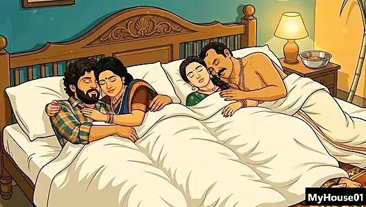 Pushpa and Srivalli Sex with thier own house