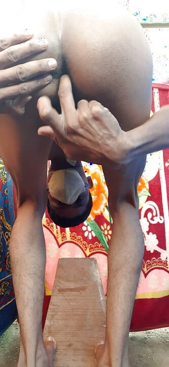 Big Ass Indian Man Black Hole Closeup