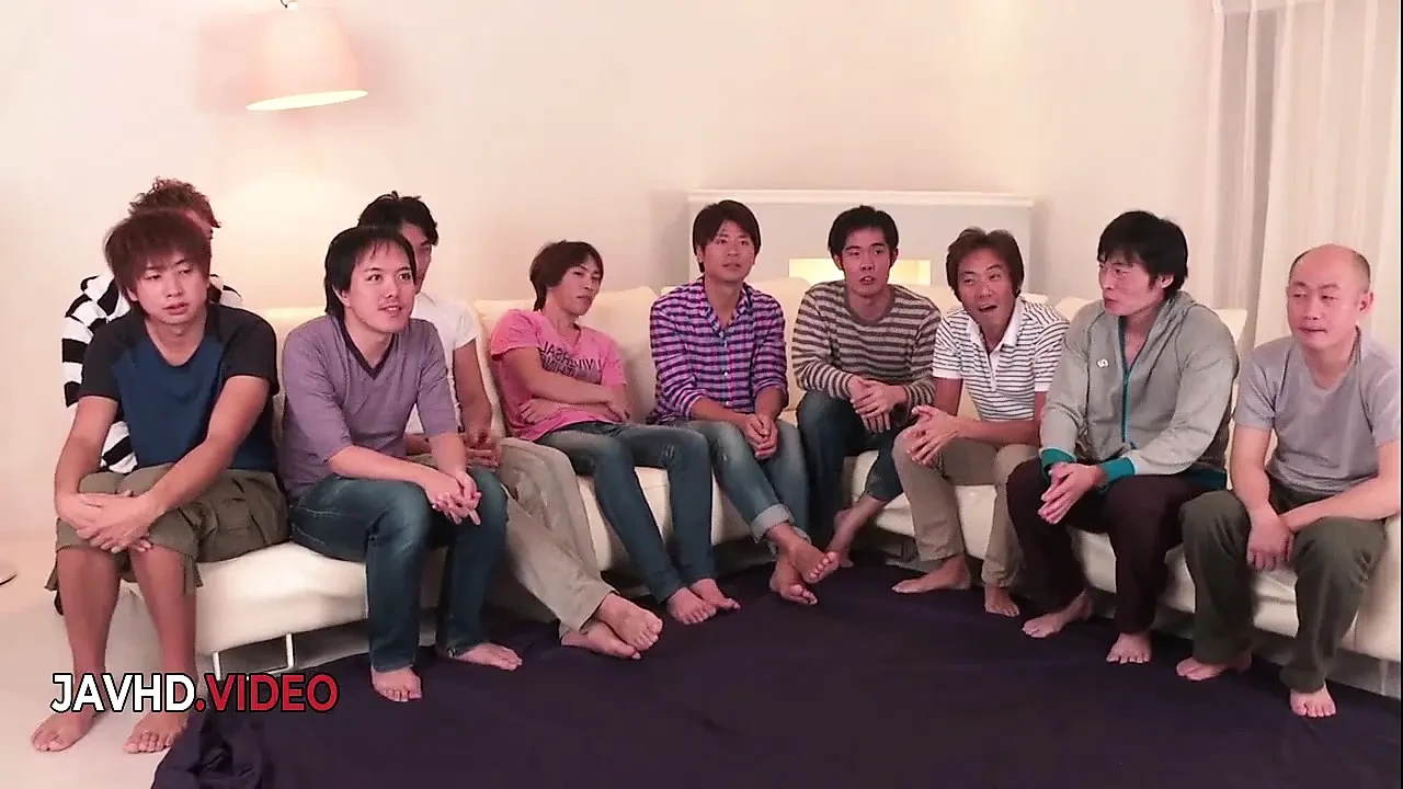 Mihono's Hot Group Blowjob Action With Multiple Guys In A Steamy Asian Gangbang Frenzy