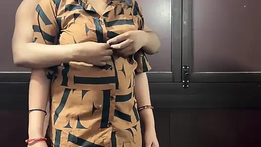 Indian Bhabhi Fucked by Devar While Doing Make-up