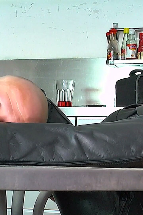 Leather & Dominance: Raw Foot Worship After Boots off