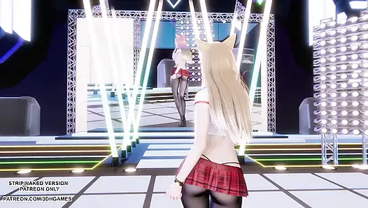 Mmd i ren - butt - ahri si cewek seksi dengan tarian kpop hentai legendaris tanpa sensor 4k 60fps