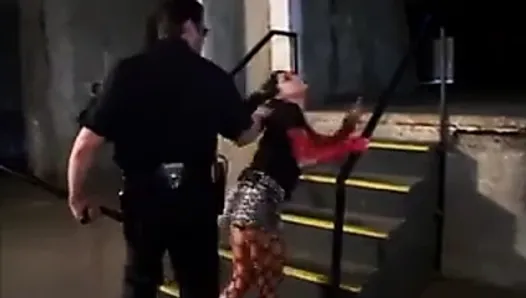 Katrina Kraven Caught By Horny Cop