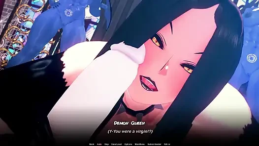 İblis prenses büyük yarağımla oynuyor