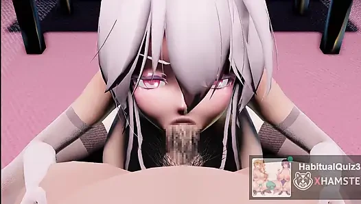 mmd r18 Hakusan cleaning blowjob Nackt ficken, harter dildo will sex anal 3d hentai ahegao ehefrau betrügt