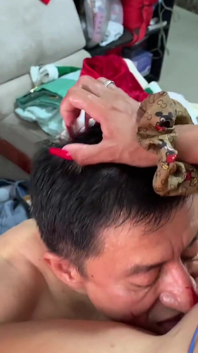 Powerful moment from "I Fuck Big-assed Mother Christmas as my Christmas Gift"
